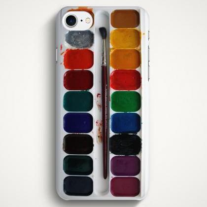 Watercolor Palette Case For Iphone 7 Iphone 7 Plus..