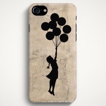 Girl With Balloons On Case For Iphone 7 Iphone 7..