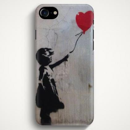 Girl With Balloon On Case For Iphone 7 Iphone 7..