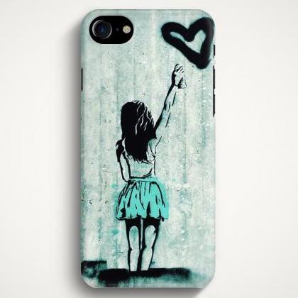 Girl Graffitti Heart Case For Iphone 7 Iphone 7..