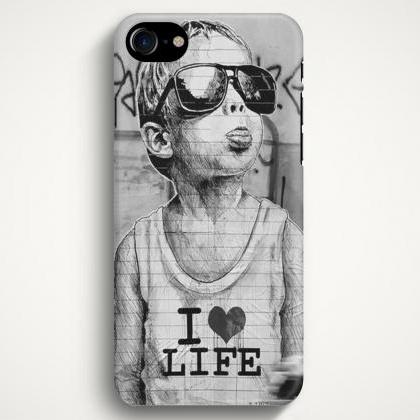 I Love Life Graffiti Case For Iphone 7 Iphone 7..