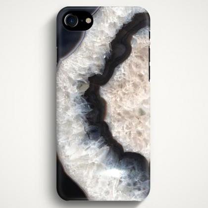 Black Agate Stone Texture Case For Iphone 7 Iphone..
