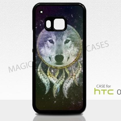 Htc One M8 M9 Case, Dreamcatcher Wolf