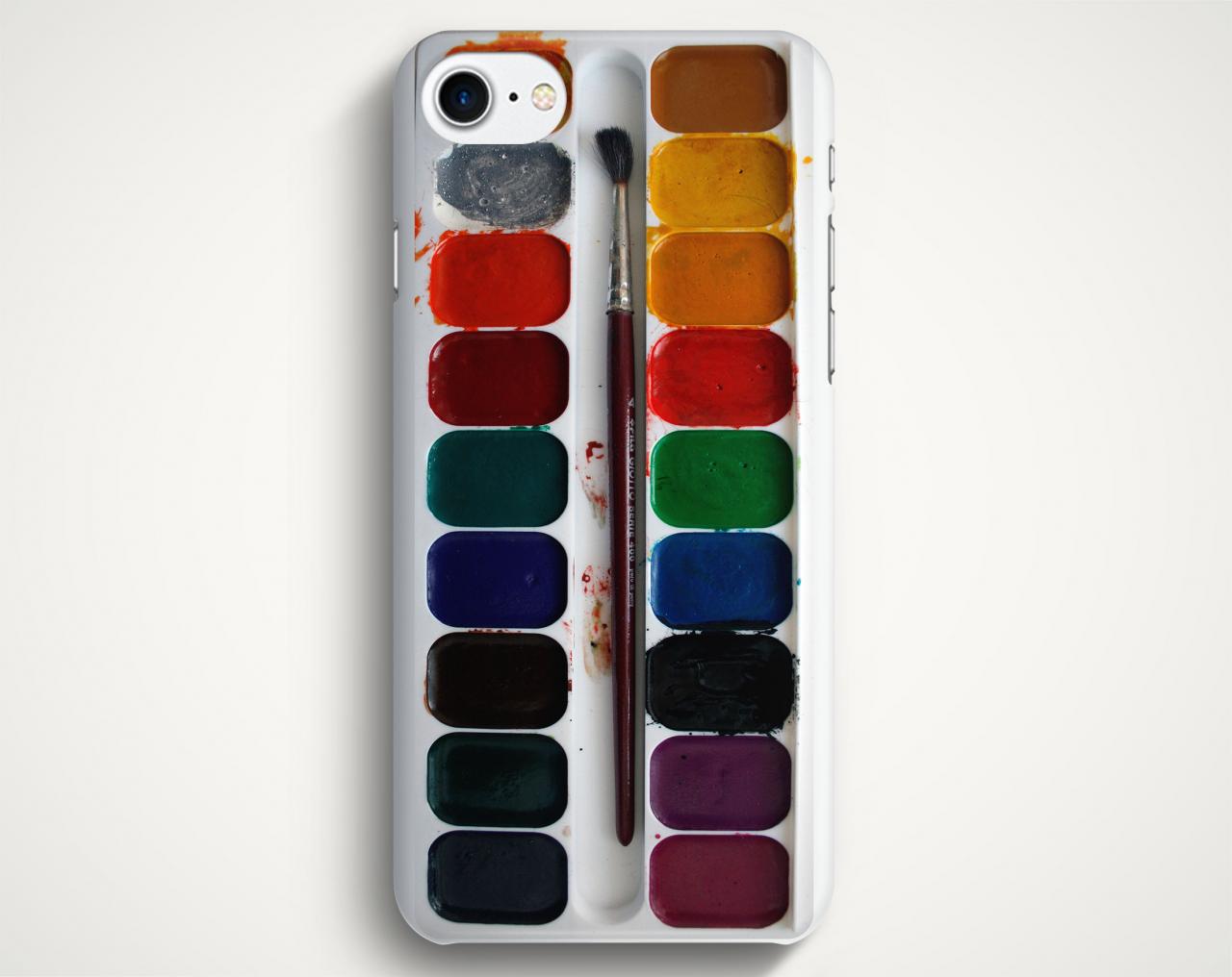 Watercolor Palette Case For Iphone 7 Iphone 7 Plus Samsung Galaxy S8 Galaxy S7 Galaxy A3 Galaxy A5 Galaxy A7 Lg G6 Lg G5 Htc 10