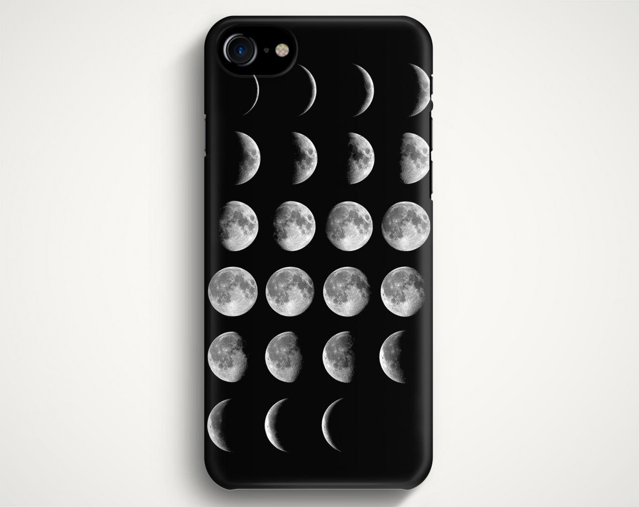 Moon Phases Case For Iphone 7 Iphone 7 Plus Samsung Galaxy S8 Galaxy S7 Galaxy A3 Galaxy A5 Galaxy A7 Lg G6 Lg G5 Htc 10