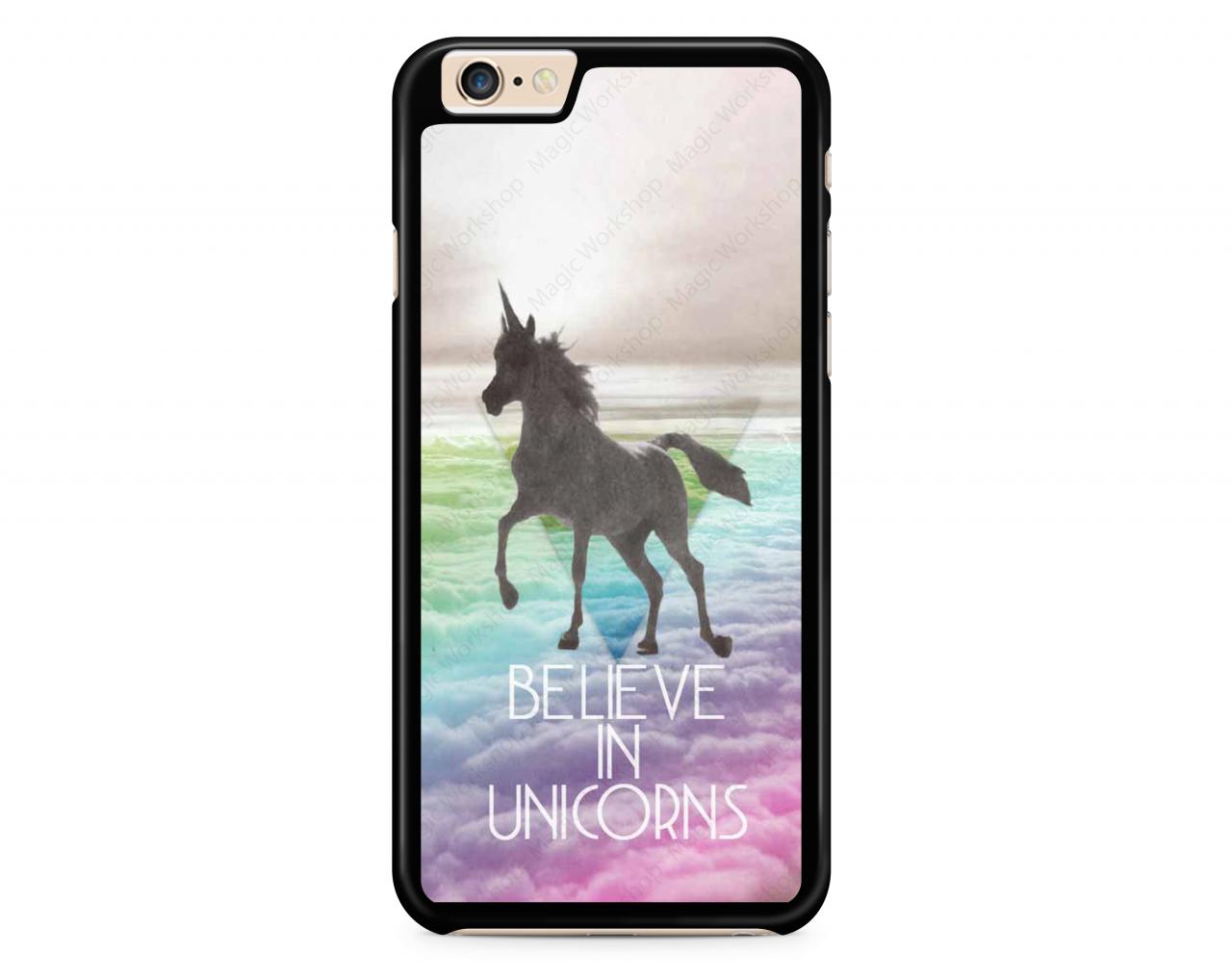 Iphone 4 4s 5 5s 5c Case, Iphone 4 4s 5 5s 5c Cover, Believe In Unicorns